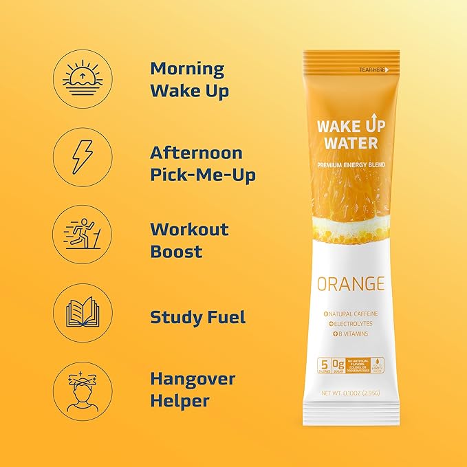 Wake Up Water Energy Blend